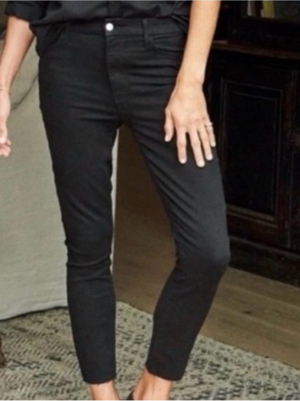 Frank & Eileen Sligo Black Skinny Jeans